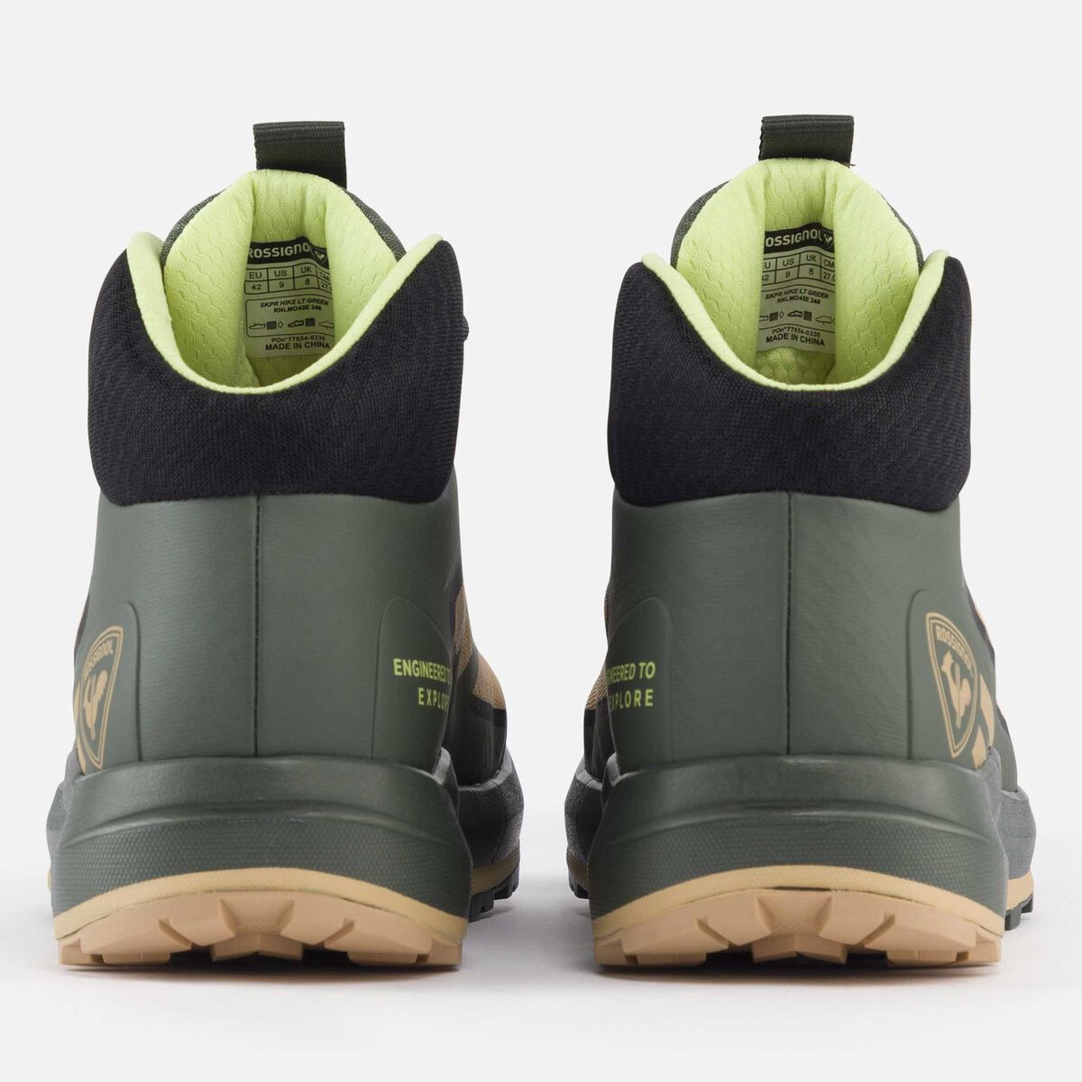 Rossignol Men's green lightweight hiking shoes Green