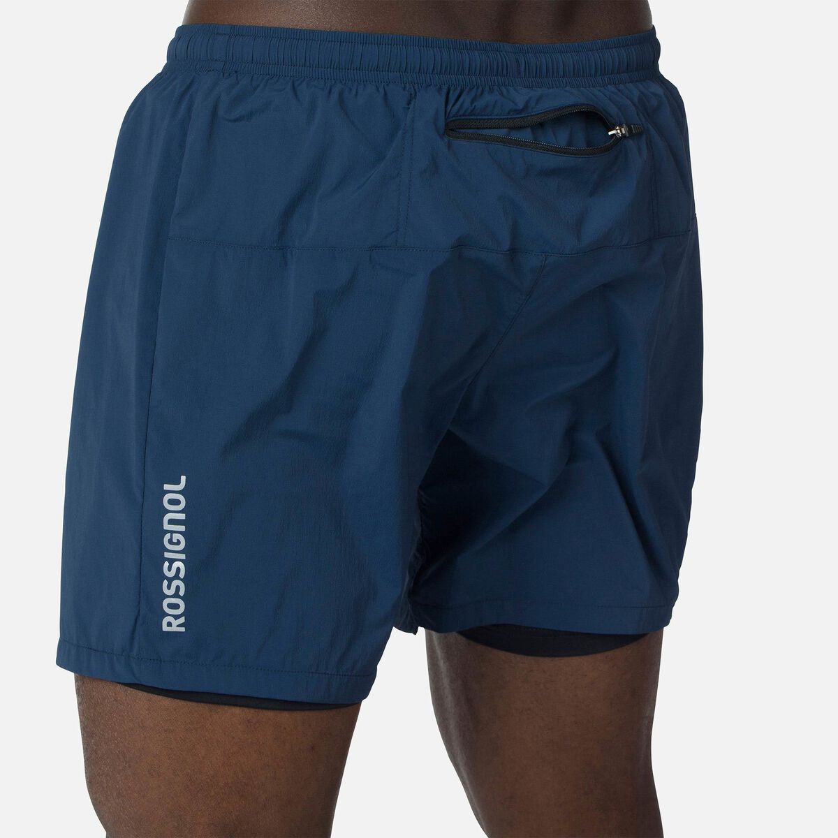 Rossignol Men's Trail Running Shorts, Trousers Men, Dark Navy