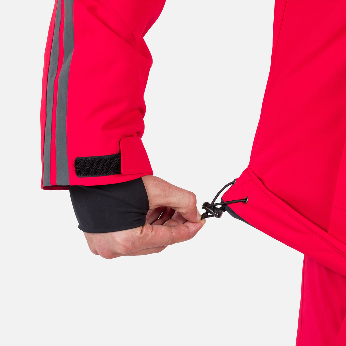 Rossignol Herrenskijacke Strawpile red