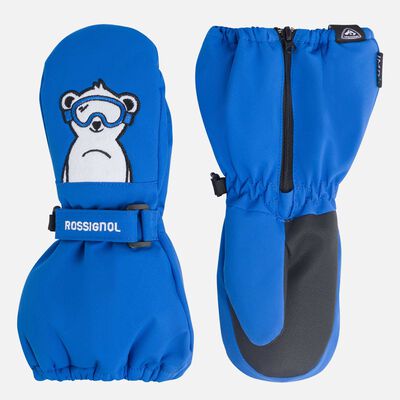 Rossignol Baby waterproof mittens blue