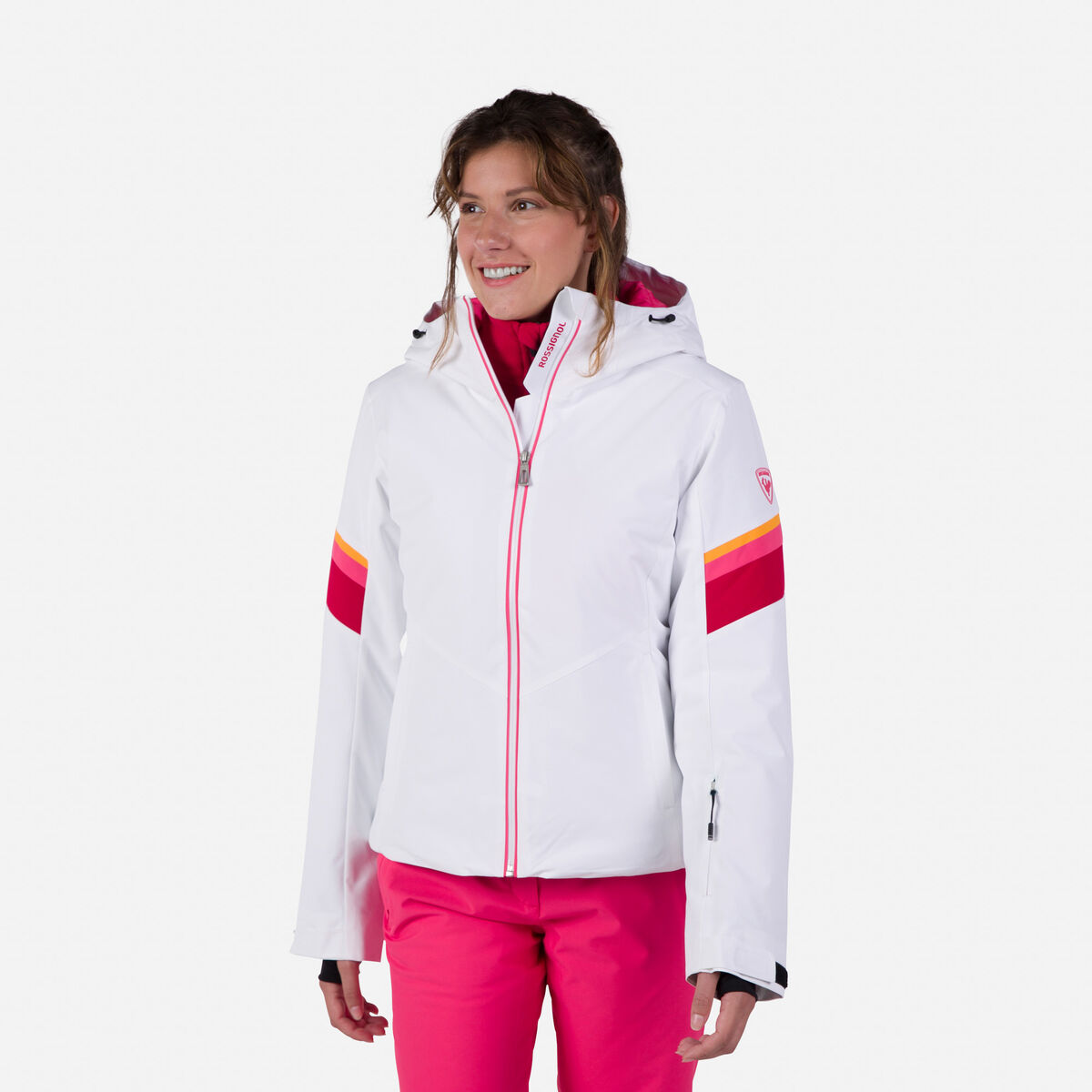 Rossignol Veste de ski femme Strawpile White