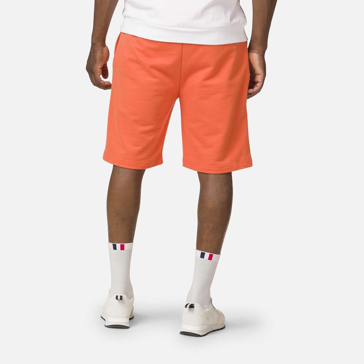 Rossignol Men's logo cotton shorts Orange