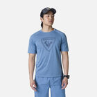 Rossignol T-shirt technique à logo Homme Blue Yonder