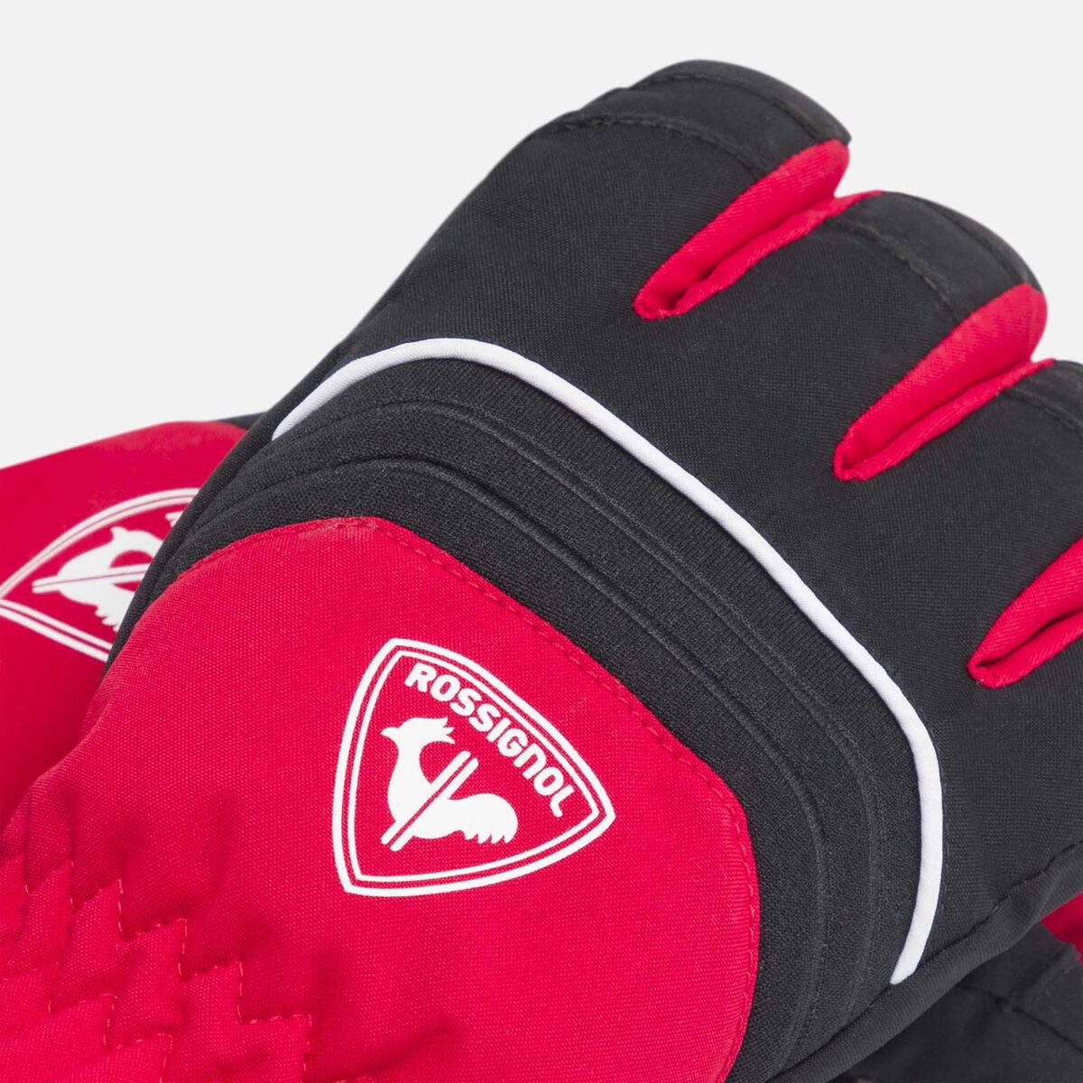 Rossignol Juniors' Tech Ski Gloves Red