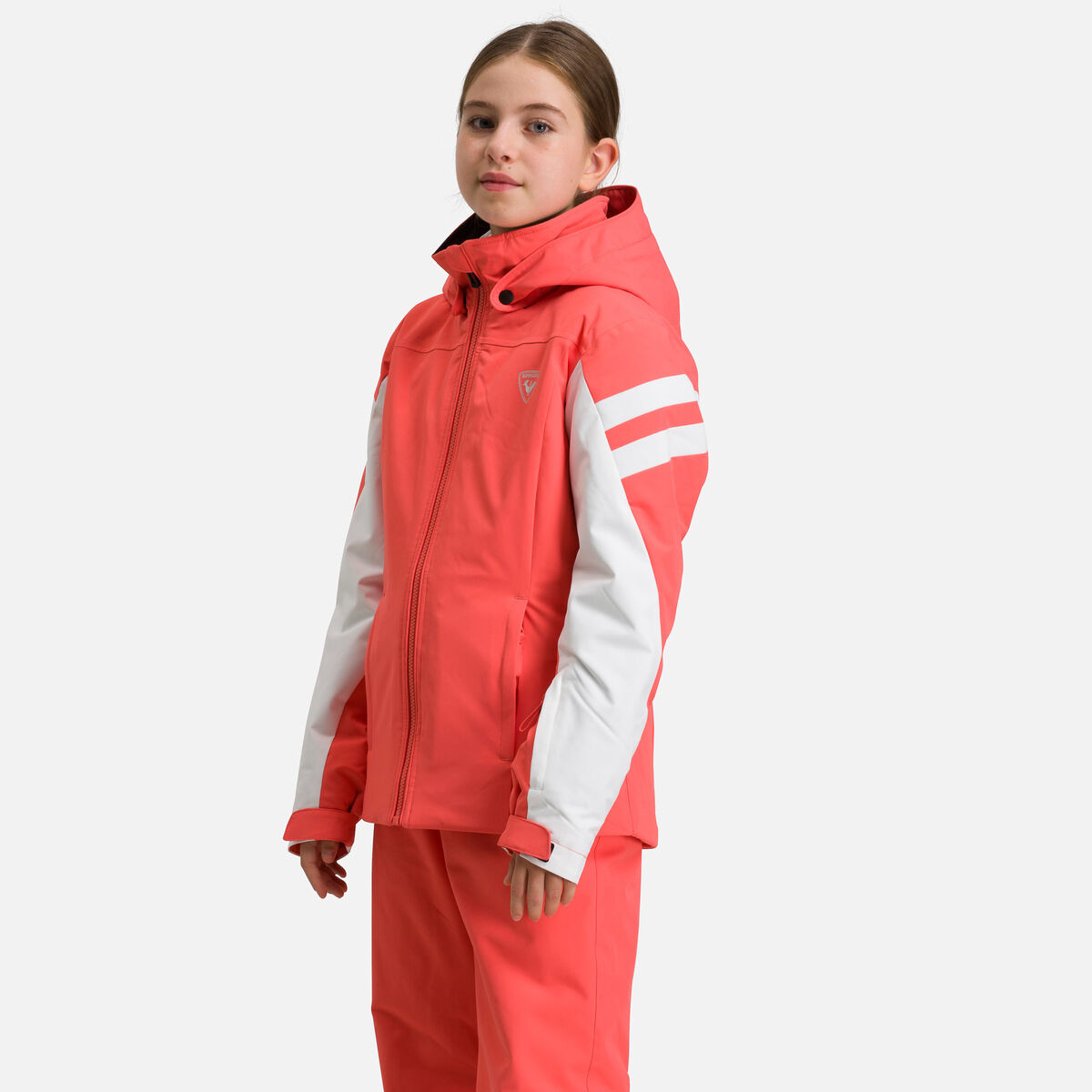 Rossignol Girls' ski jacket orange