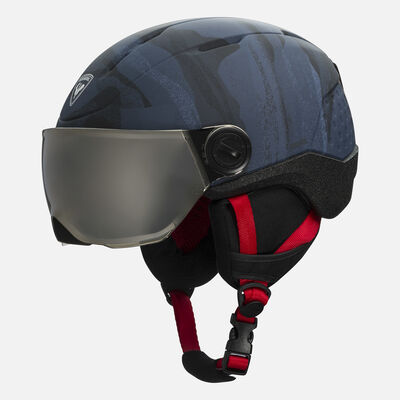 Rossignol KINDER Helm WHOOPEE VISOR IMPACTS blue