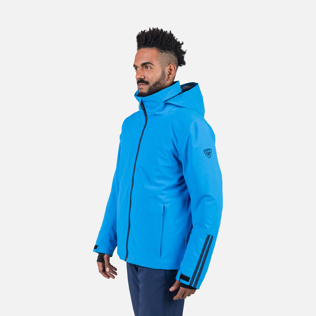 Rossignol Herrenskijacke Strawpile Blue