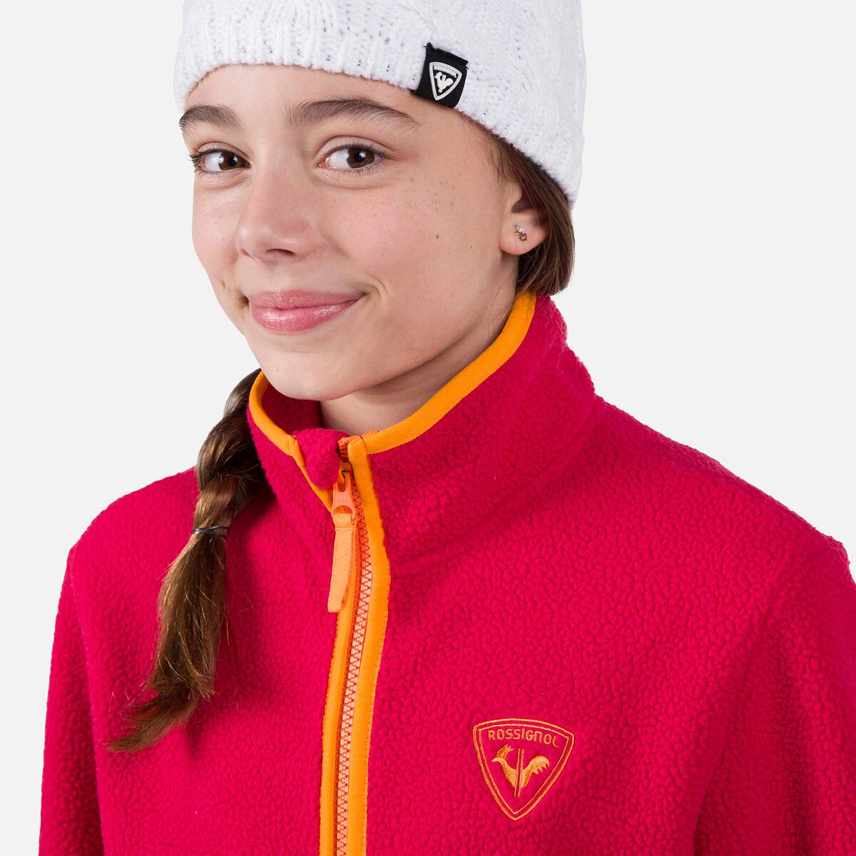 Rossignol Juniors' Alltrack Fleece pinkpurple