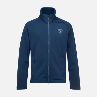 Rossignol Boys' Full-Zip Clim Fleece Jacket blue