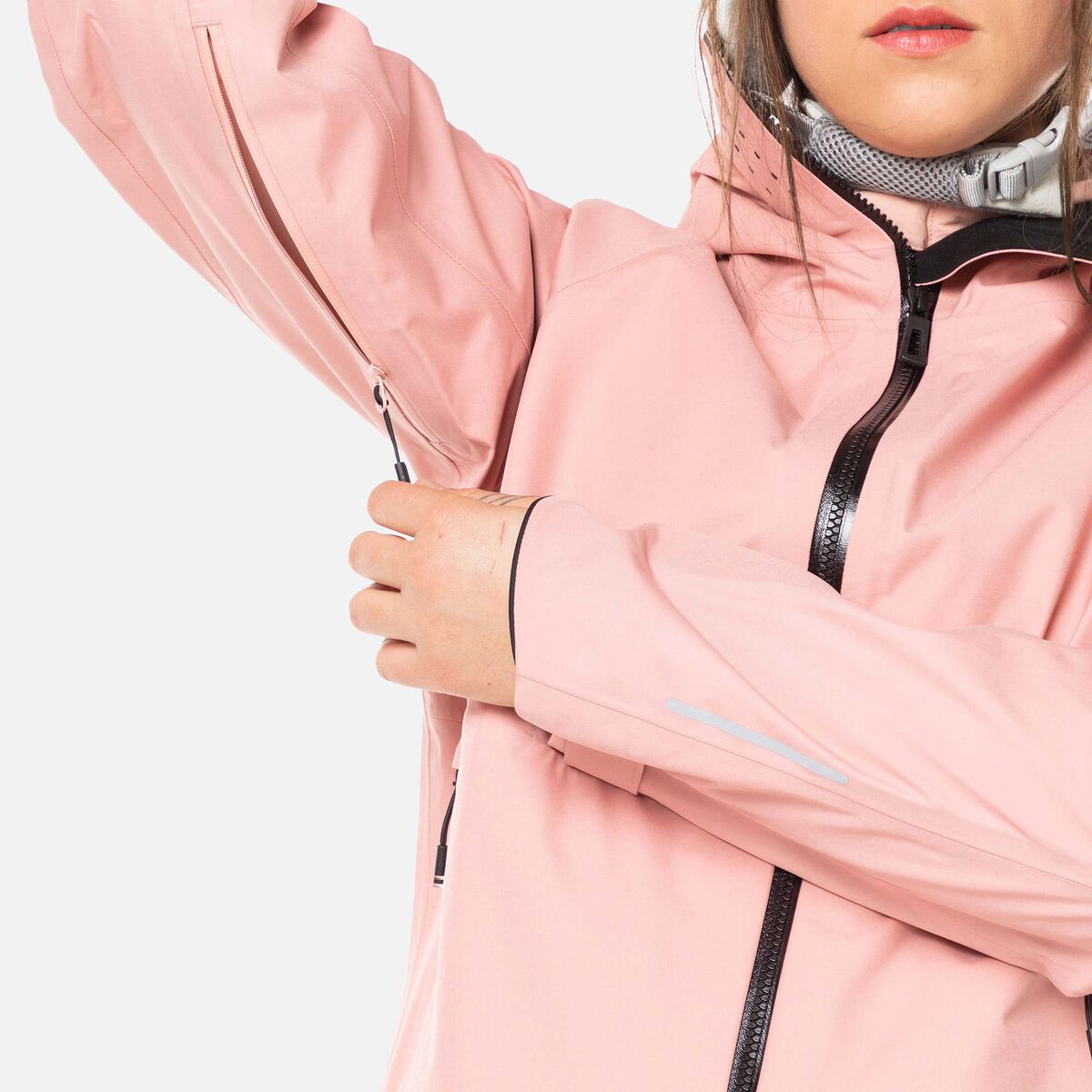 Rossignol Women's SKPR 3L Ayr Ski Jacket pinkpurple