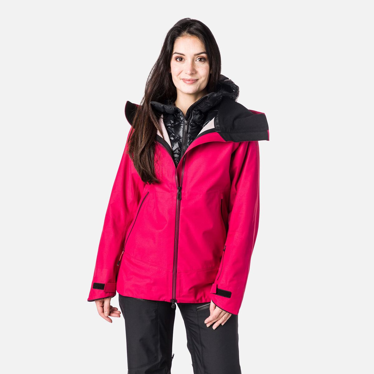 Rossignol Veste SKPR trois épaisseurs Femme Pink/Purple