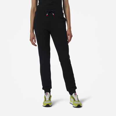 Rossignol Pantalones deportivos de algodón logo para mujer black