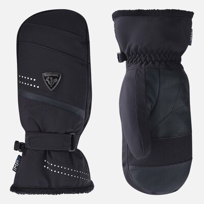 Rossignol Women's Nova waterproof ski mittens black