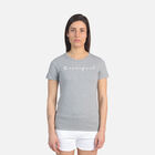 Rossignol Logo Damen-T-Shirt Heather Grey