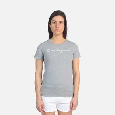 Rossignol Camiseta logo para mujer grey