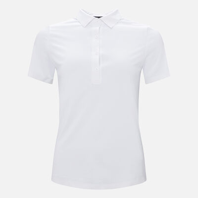 Rossignol Women's lightweight breathable polo shirt white