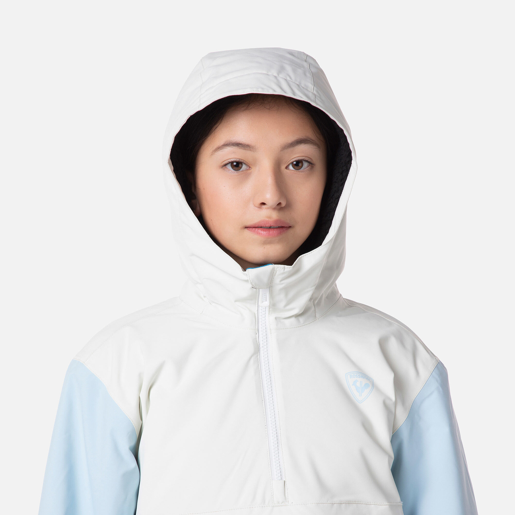 Juniors' Bicolor Anorak Ski Jacket