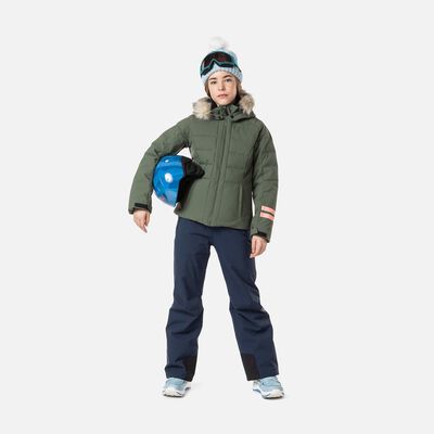 Rossignol Girls' Polydown Ski Jacket green