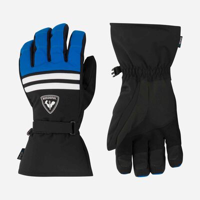 Rossignol Men's action waterproof ski gloves blue
