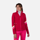 Rossignol Veste en polaire zippée femme Strawpile Ruby Red