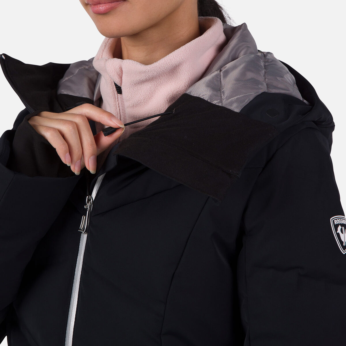 Rossignol Chaqueta acolchada mujer Blackside black