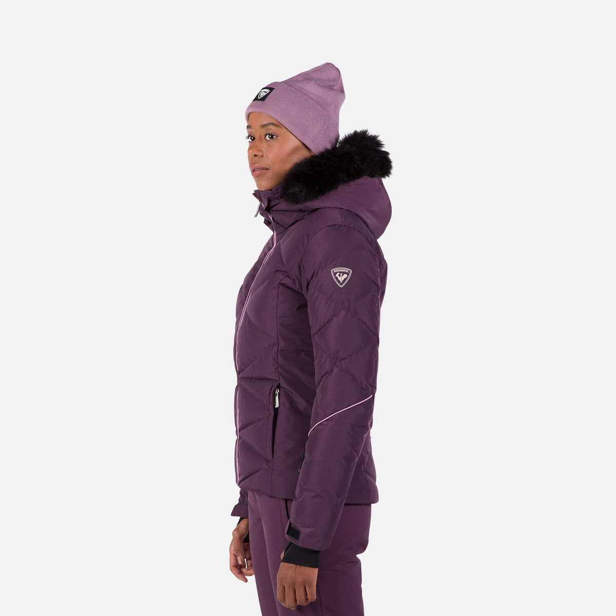 Rossignol Women's Staci Pearly Ski Jacket Pink/Purple