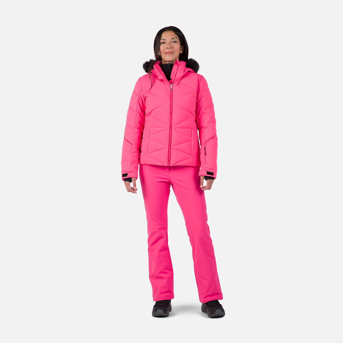 Rossignol Staci Damenskijacke Pink/Purple