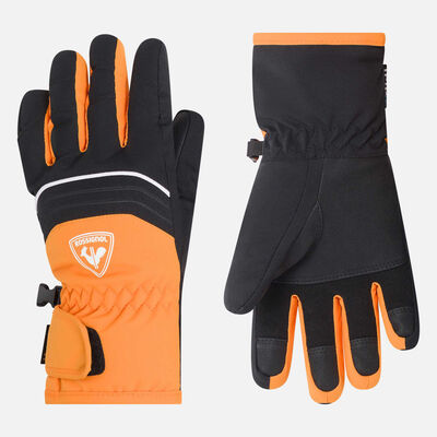 Rossignol Juniors' Tech Ski Gloves orange