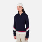 Rossignol Jersey mujer con media cremallera Alpine Dark Navy