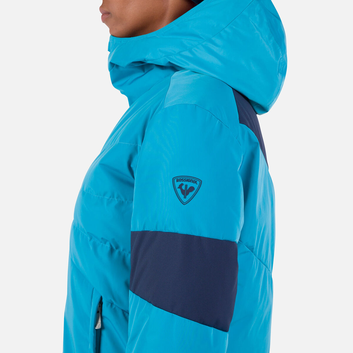 Rossignol Women's Wispile Puffy Ski Jacket blue