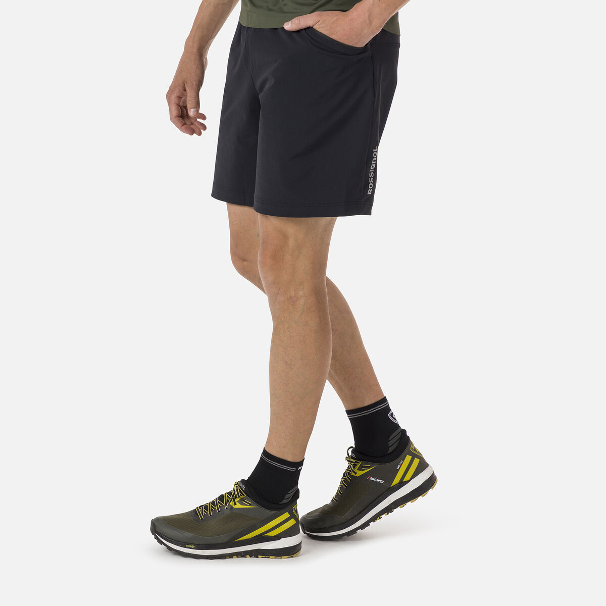Rossignol Men's Lightweight Breathable Shorts black