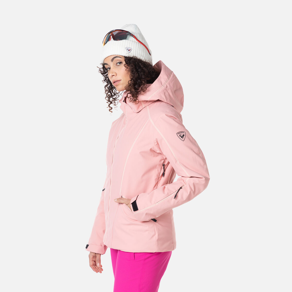 Rossignol Women's Flat Ski Jacket Pink/Purple