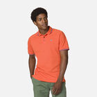 Rossignol Polo logo con maniche raglan uomo Flame Orange
