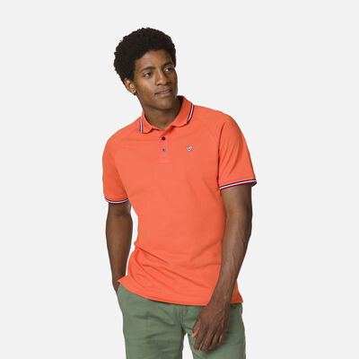 Rossignol Polo logo à manches raglan homme orange