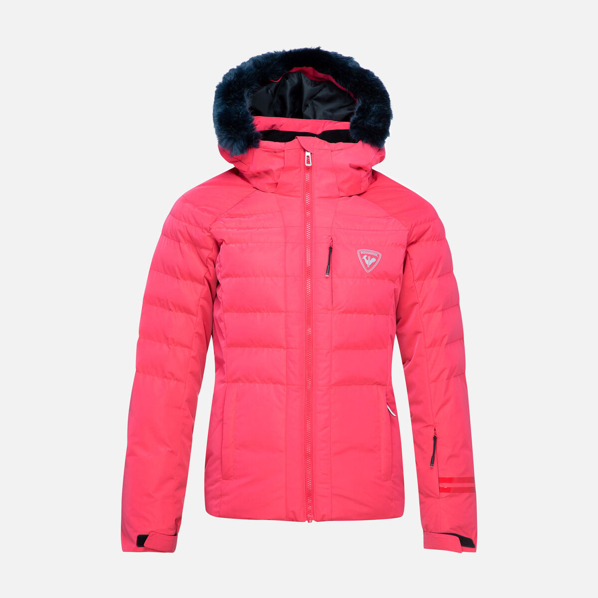 Rossignol Women's Rapide Pearly Ski Jacket pinkpurple