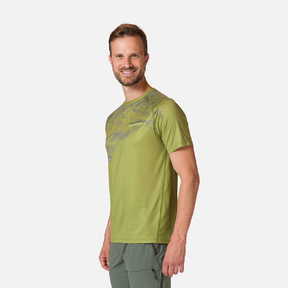 Rossignol Leichtes Herren-T-Shirt Green