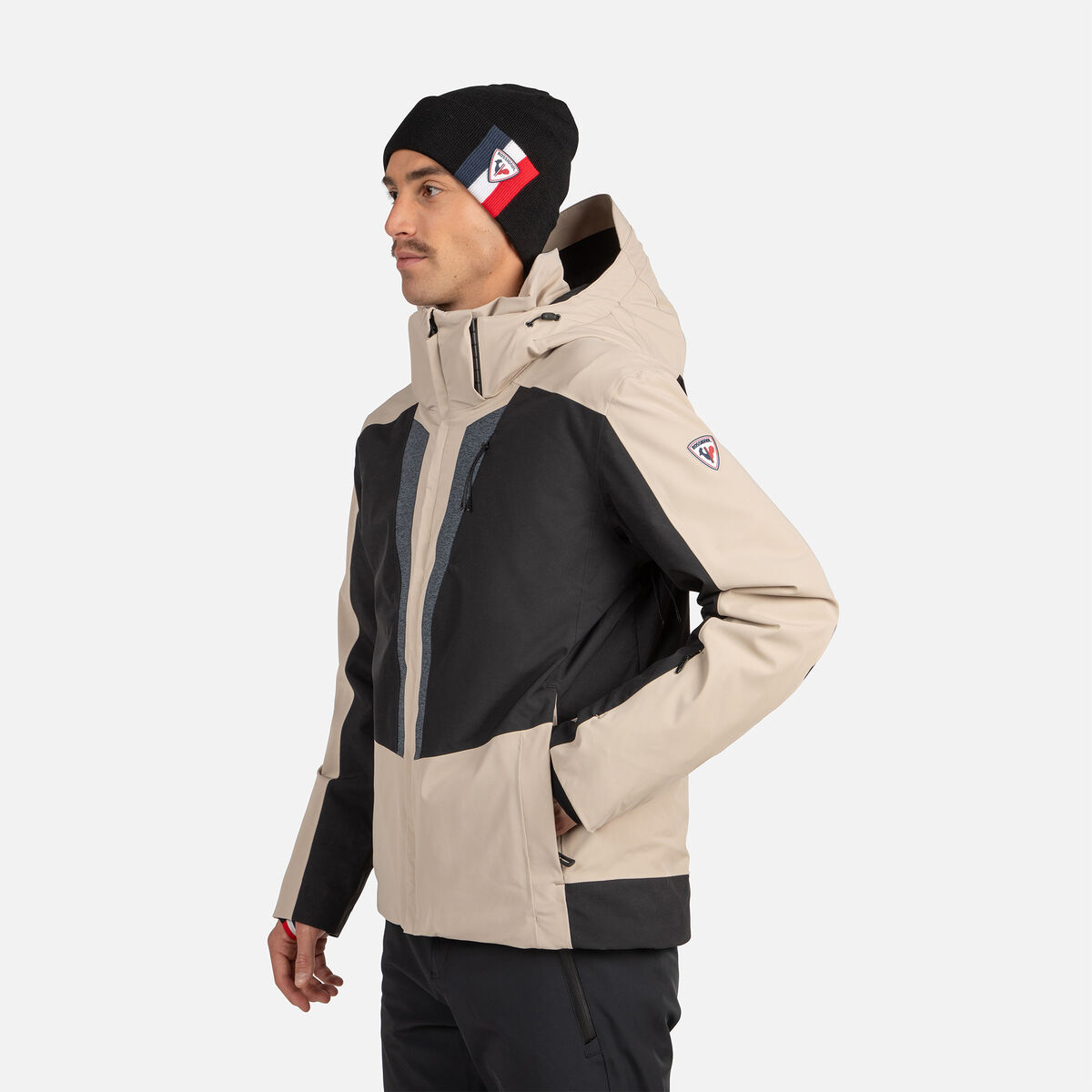 Rossignol Men's Summit Stripe Ski Jacket Grey