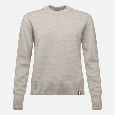 Rossignol Women's Plain Knit Sweater grey