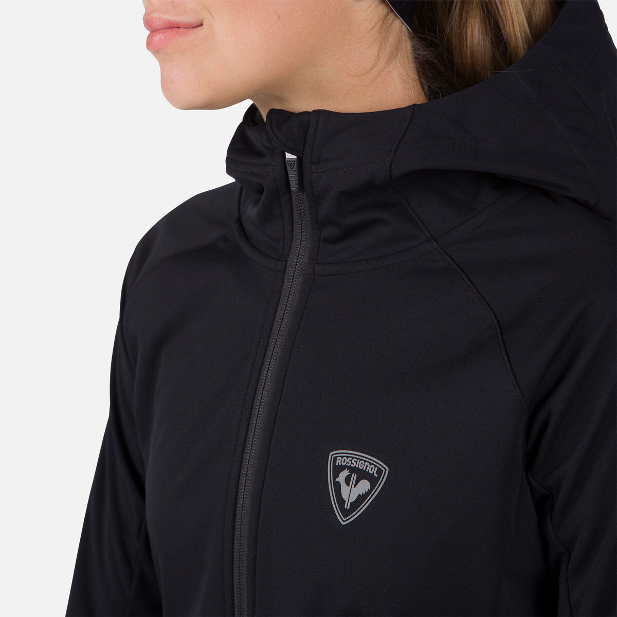 Rossignol Veste softshell à capuche femme Genetys black