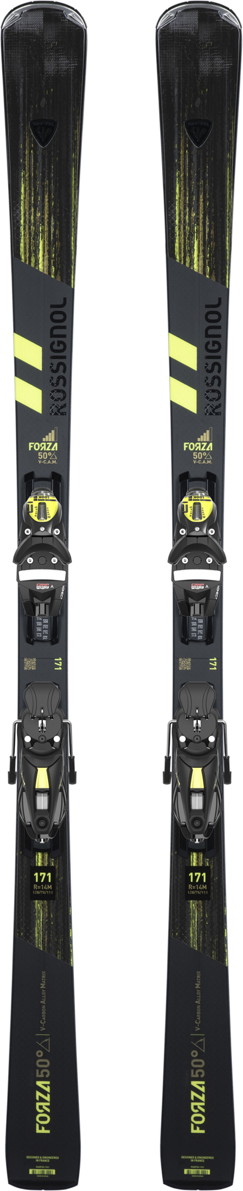 Rossignol Men's ON PISTE Skis FORZA 50D V-CAM KONECT 