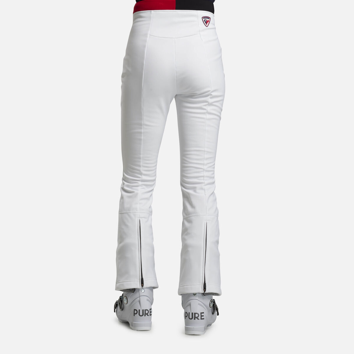 Julien Macdonald - Women's Regimented Ski Trousers White