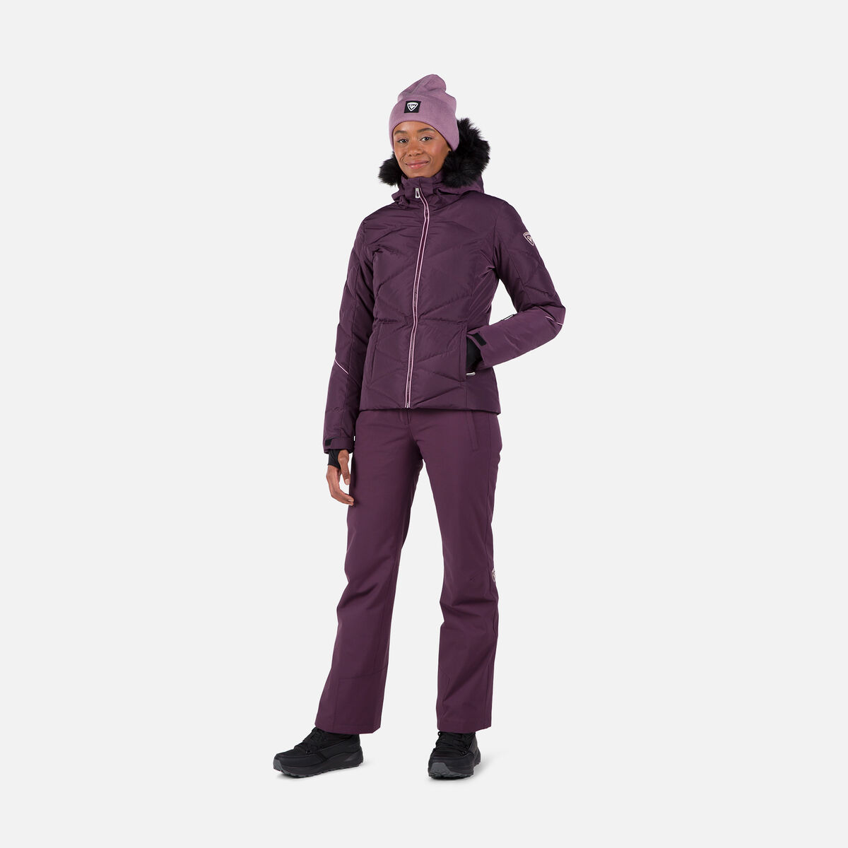 Rossignol Women's Staci Pearly Ski Jacket Pink/Purple