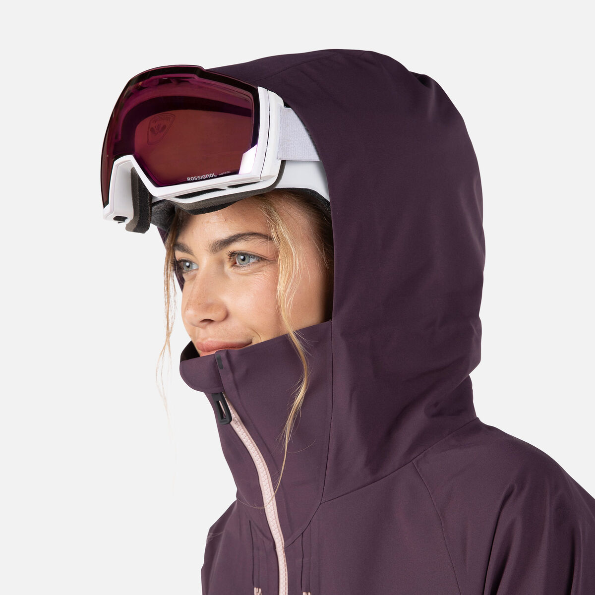 Rossignol Veste de ski Rallybird femme pinkpurple