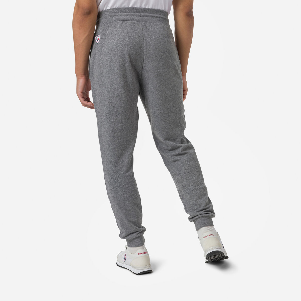 Rossignol Pantalon de survêtement en coton logo homme Grey