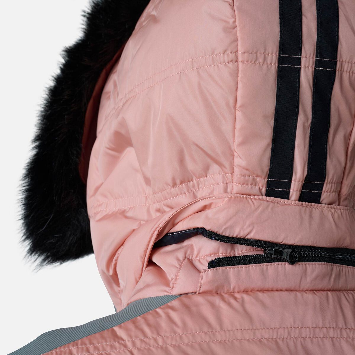 Rossignol Chaqueta de esquí Victoire Hybrid para mujer pinkpurple