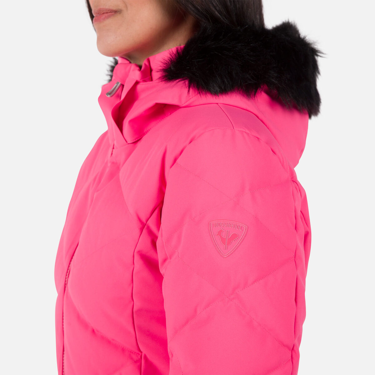 Rossignol Chaqueta de esquí Staci para mujer pinkpurple