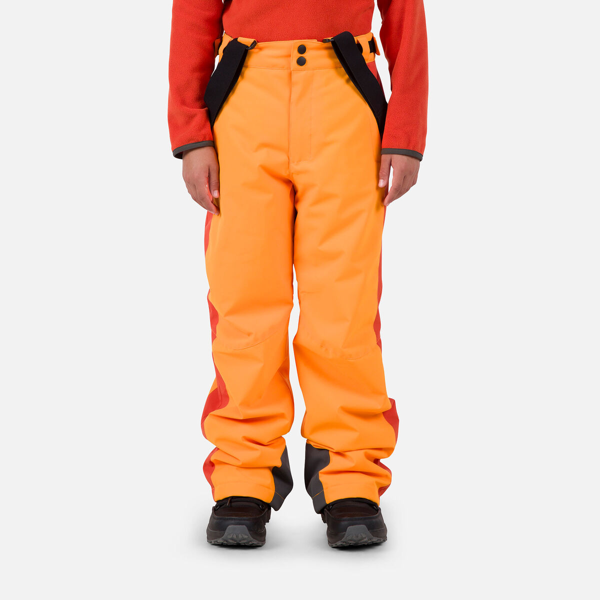 Rossignol Boys' Velika Suspender Ski Pants Orange