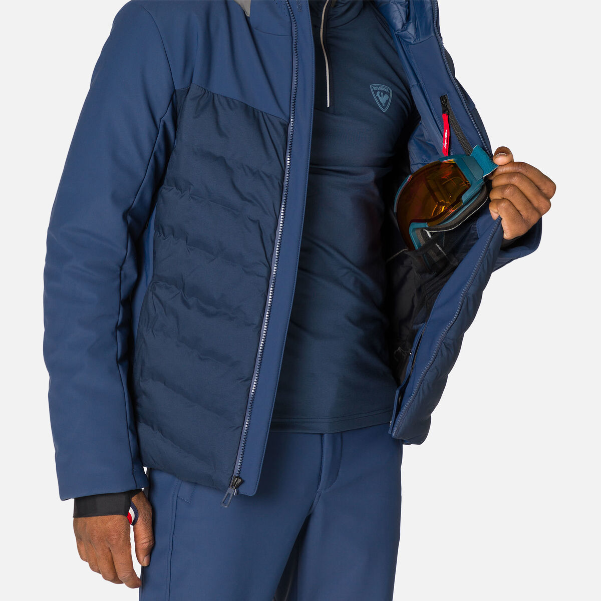 Rossignol Men's Djinn Welded Ski Jacket blue