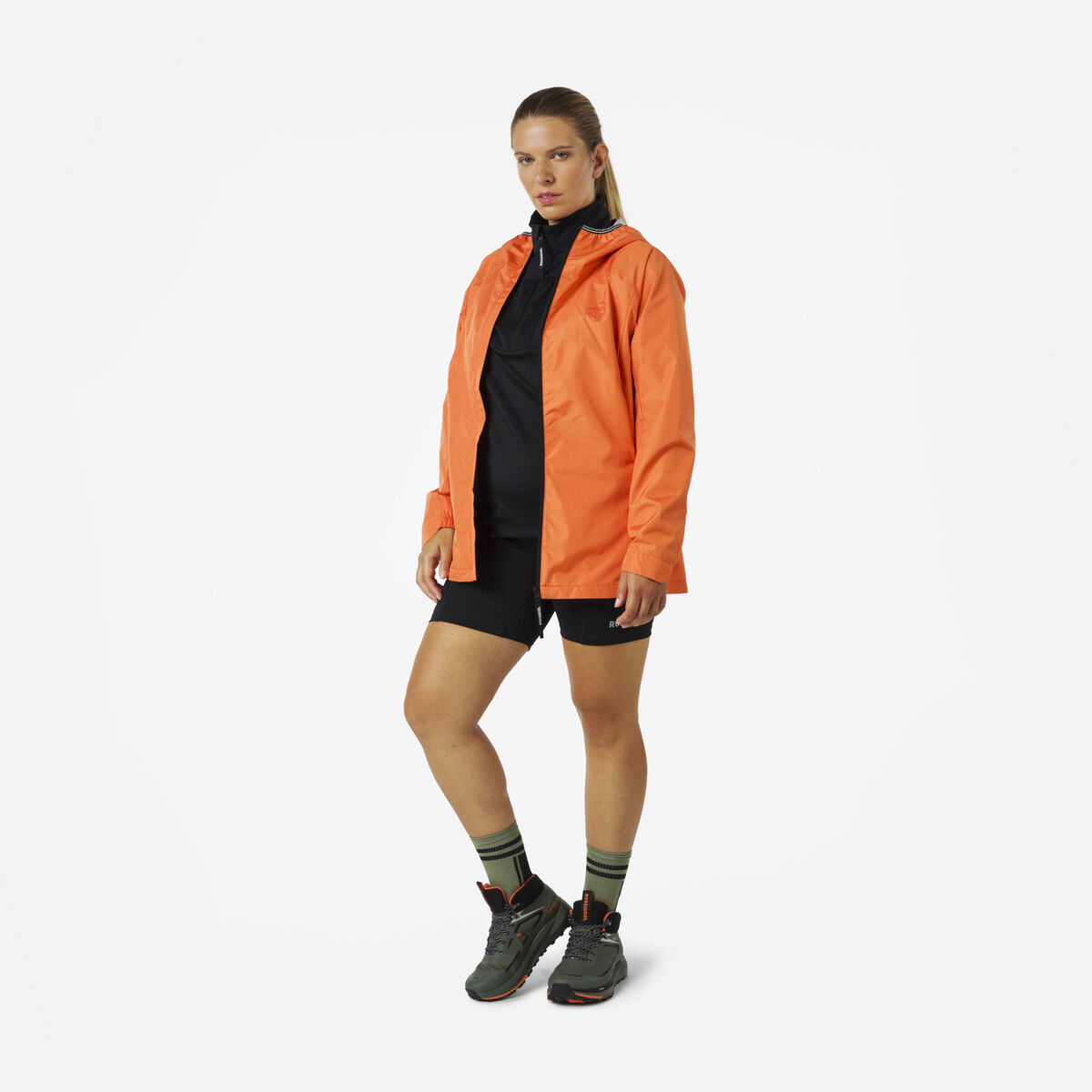 Rossignol Women's Active Rain Jacket Orange