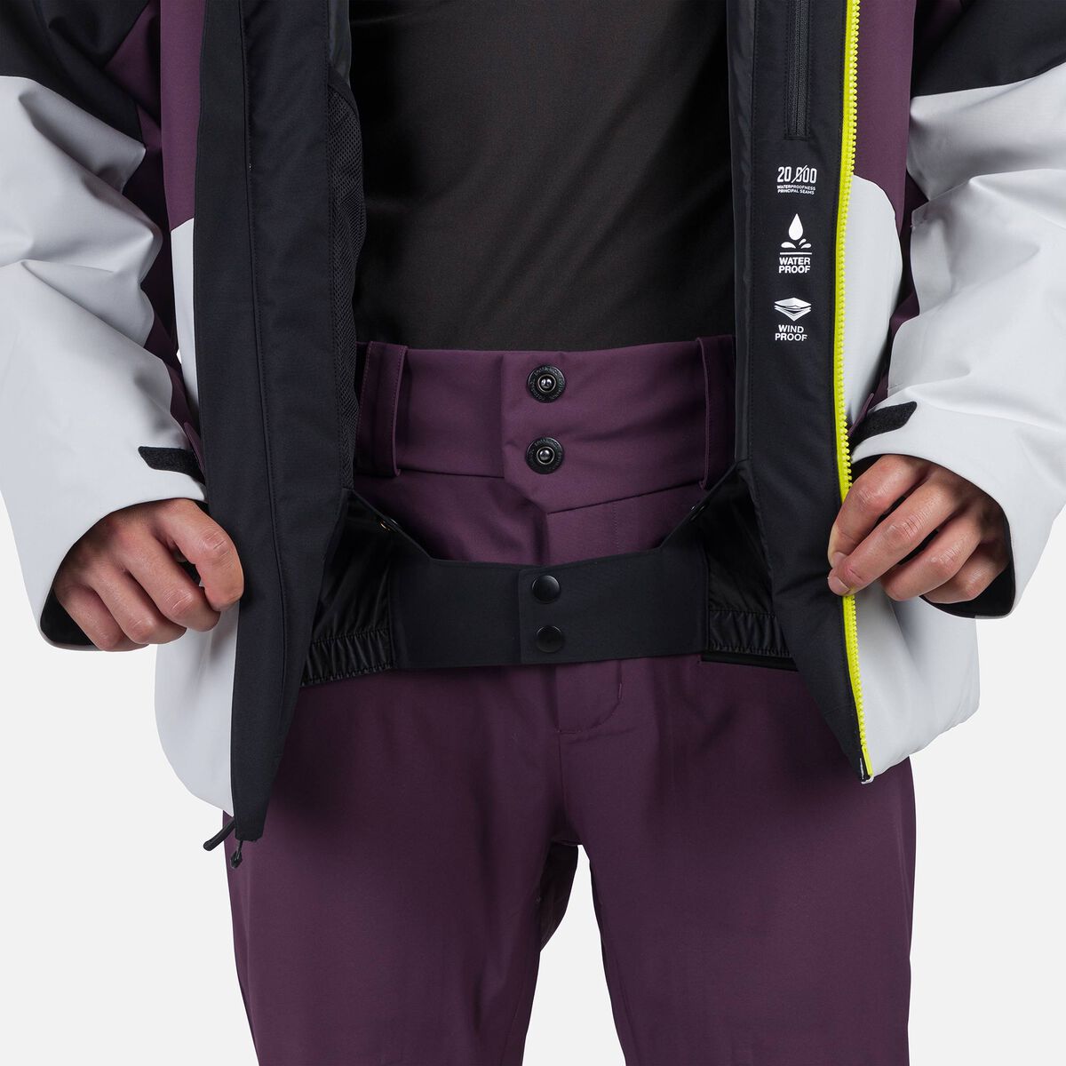 Rossignol Veste de ski homme Corbet's pinkpurple